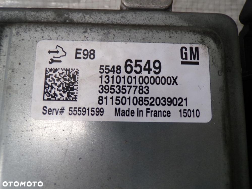 OPEL ASTRA J IV LIFT 1.6CDTI STEROWNIK KOMPUTER SILNIKA 55486549 - 10