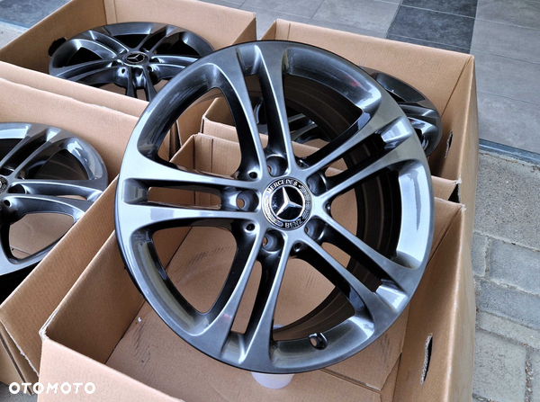 Alufelgi 17 Chrom Shadow! Mercedes A B C CLA GLA Vito Viano 5x112 811#