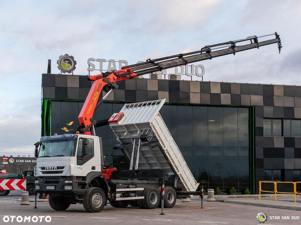 Iveco TRAKKER 360 PALFINGER PK 36002 HDS Żuraw Wywrotka Rotator - 5