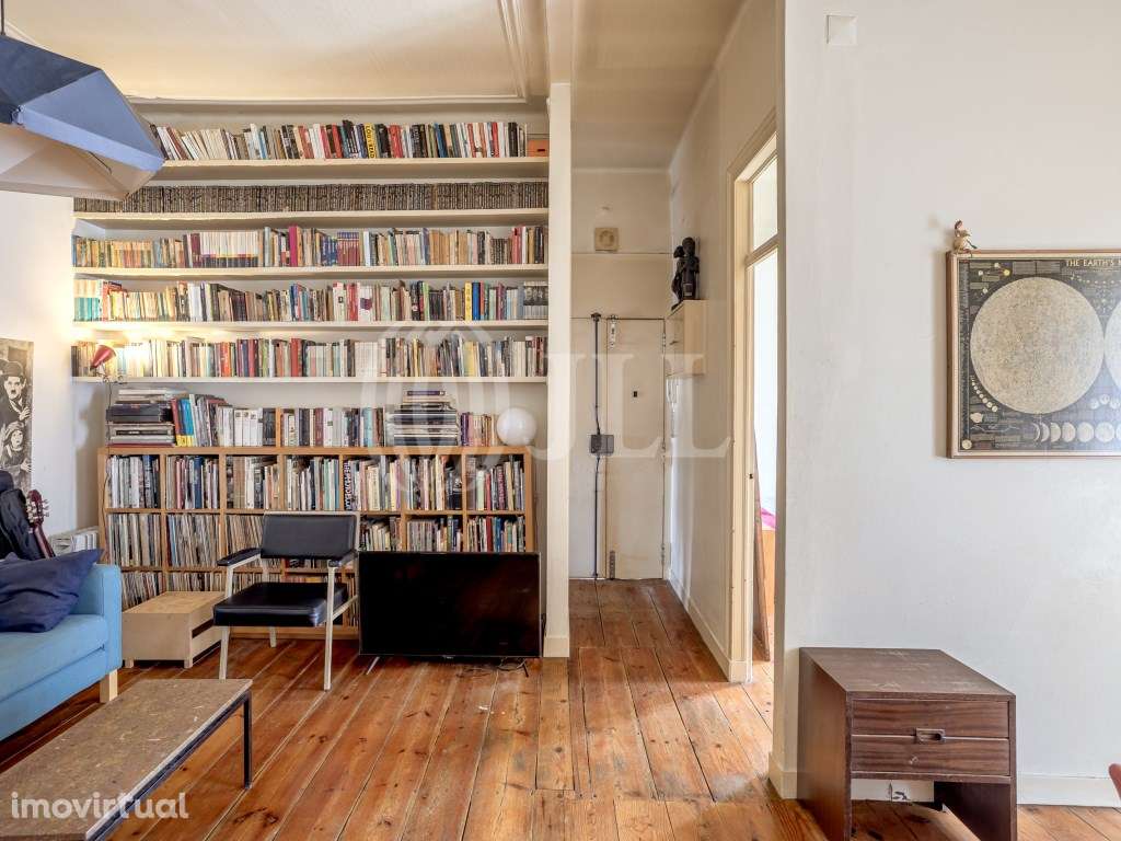 Apartamento T2, com vista, na Rua do Salitre, em Lisboa - Grande imagem: 5/29