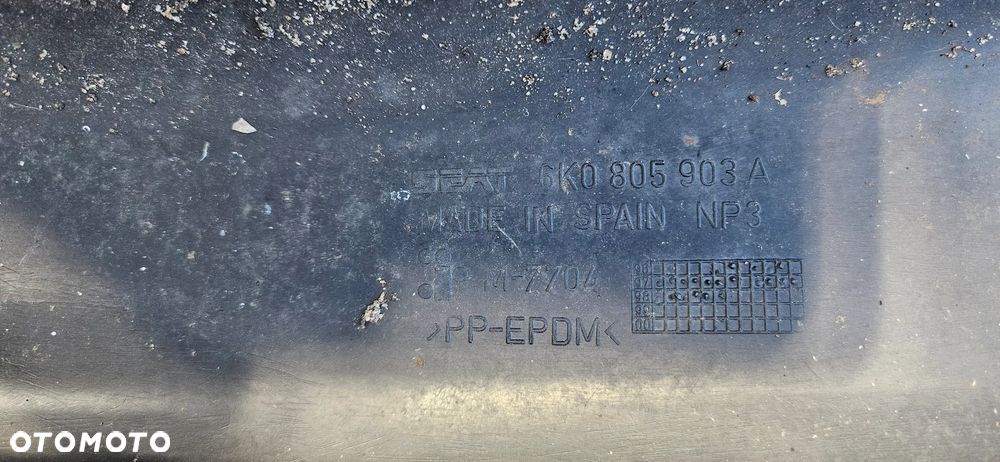 Seat Cordoba 1 I 6K Maska Grill Atrapa zderzaka Pas przedni Wzmocnienie czołowe Belka zderzaka - 27