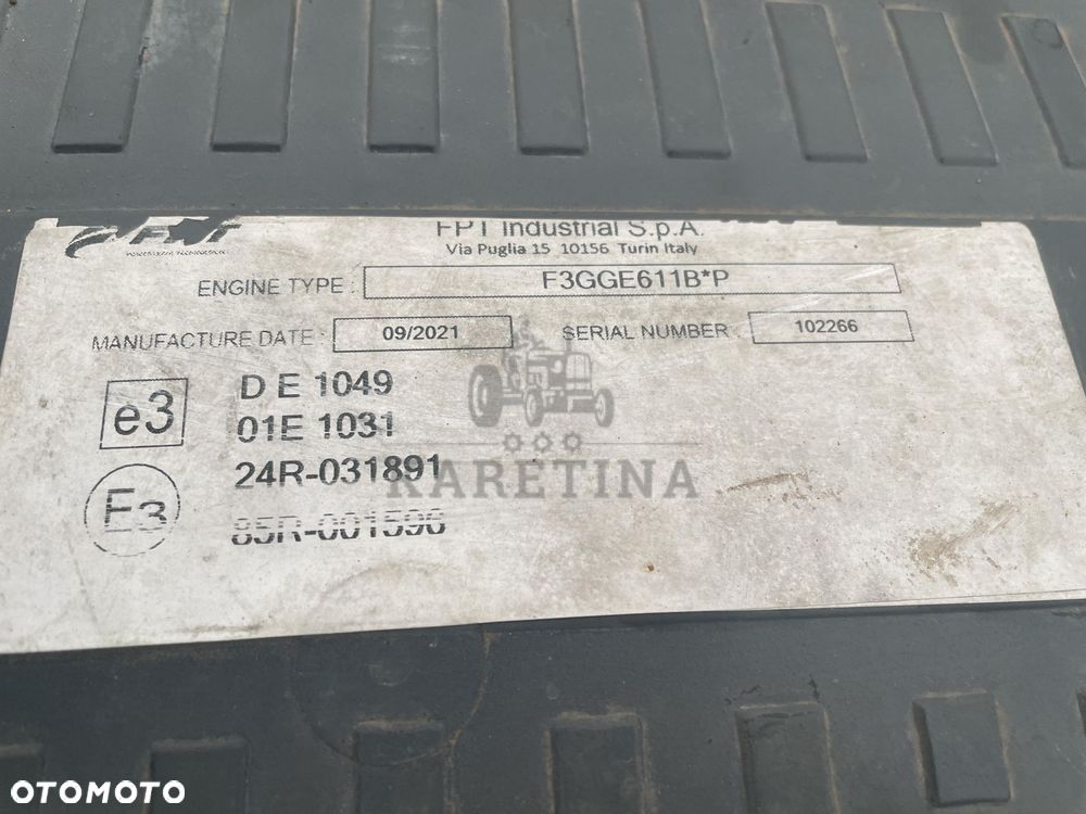 Iveco S-Way Stralis F3GGE611B - silnik kompletny - 6