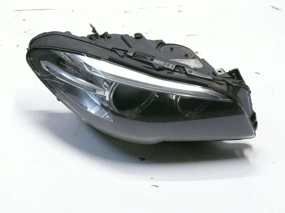 LAMPA PRZEDNIA PRAWA I LEWA BMW 5 F10 F11 LCI 2016 LIFT BIXENON NIE SKRĘTNY - 7