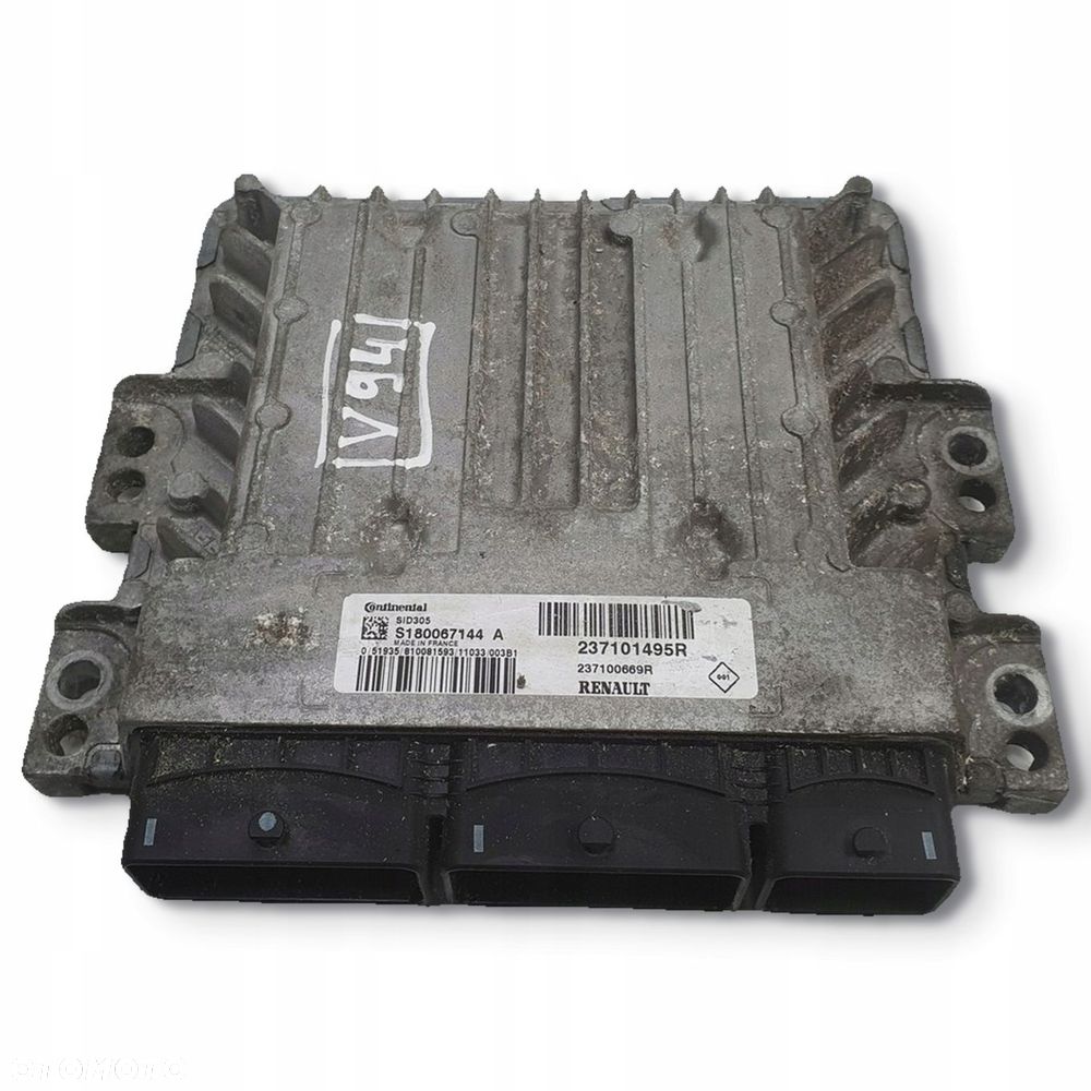 Renault Megane III 1.6 16V KOMPUTER SILNIKA Sterownik 237100131R V29010280A - 9