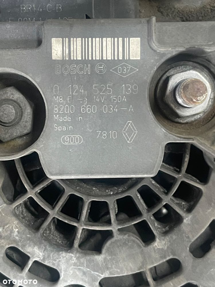 RENAULT KANGOO 1.5 DCI 150A ALTERNATOR 0124525139 - 4