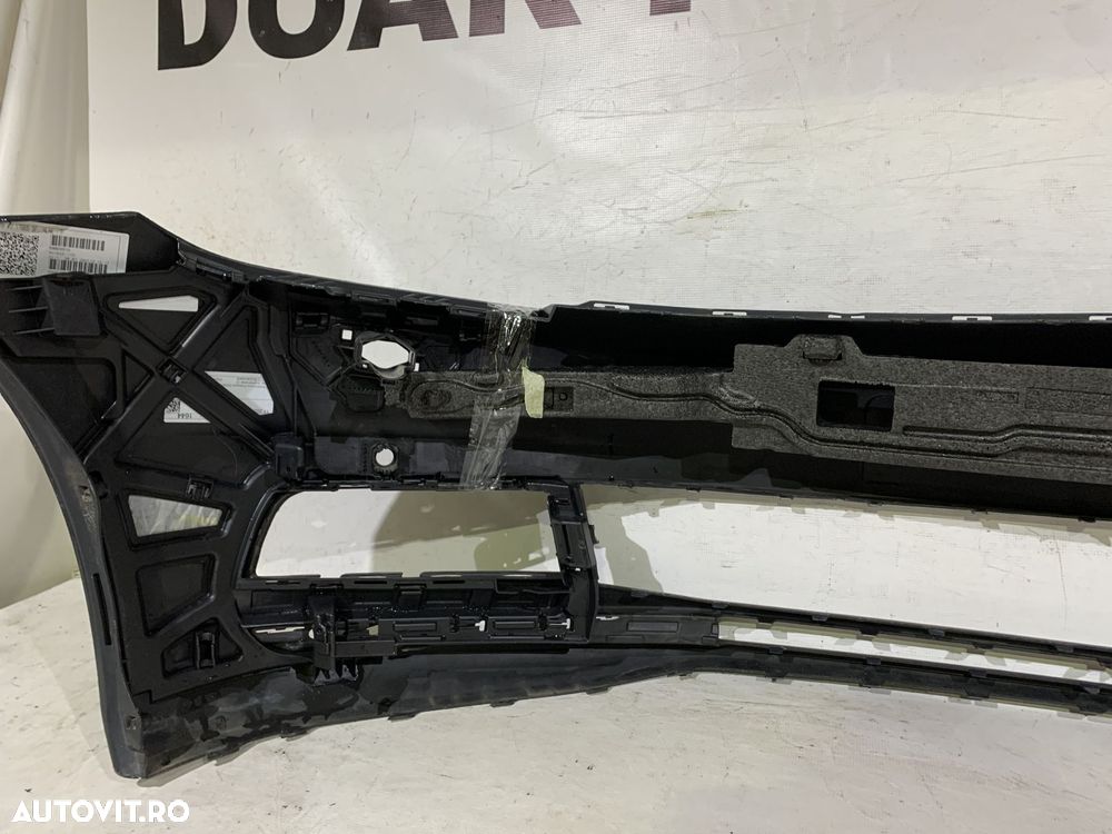 Bara fata VW Touran, 2015, 2016, 2017, 2018, 2019, cod origine OE 5TA807221A-L, cu gauri pentru spalatori faruri si senzori de parcare (4). - 10