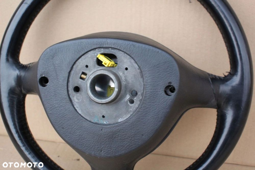Kierownica Seat Leon I Toledo II oryginalna z poduszką skóra TPO SPORT - 10