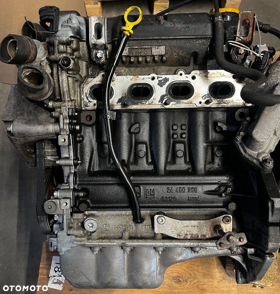 Silnik kompletny Corsa C Meriva 1.4 16V Z14XEP 06r - 4