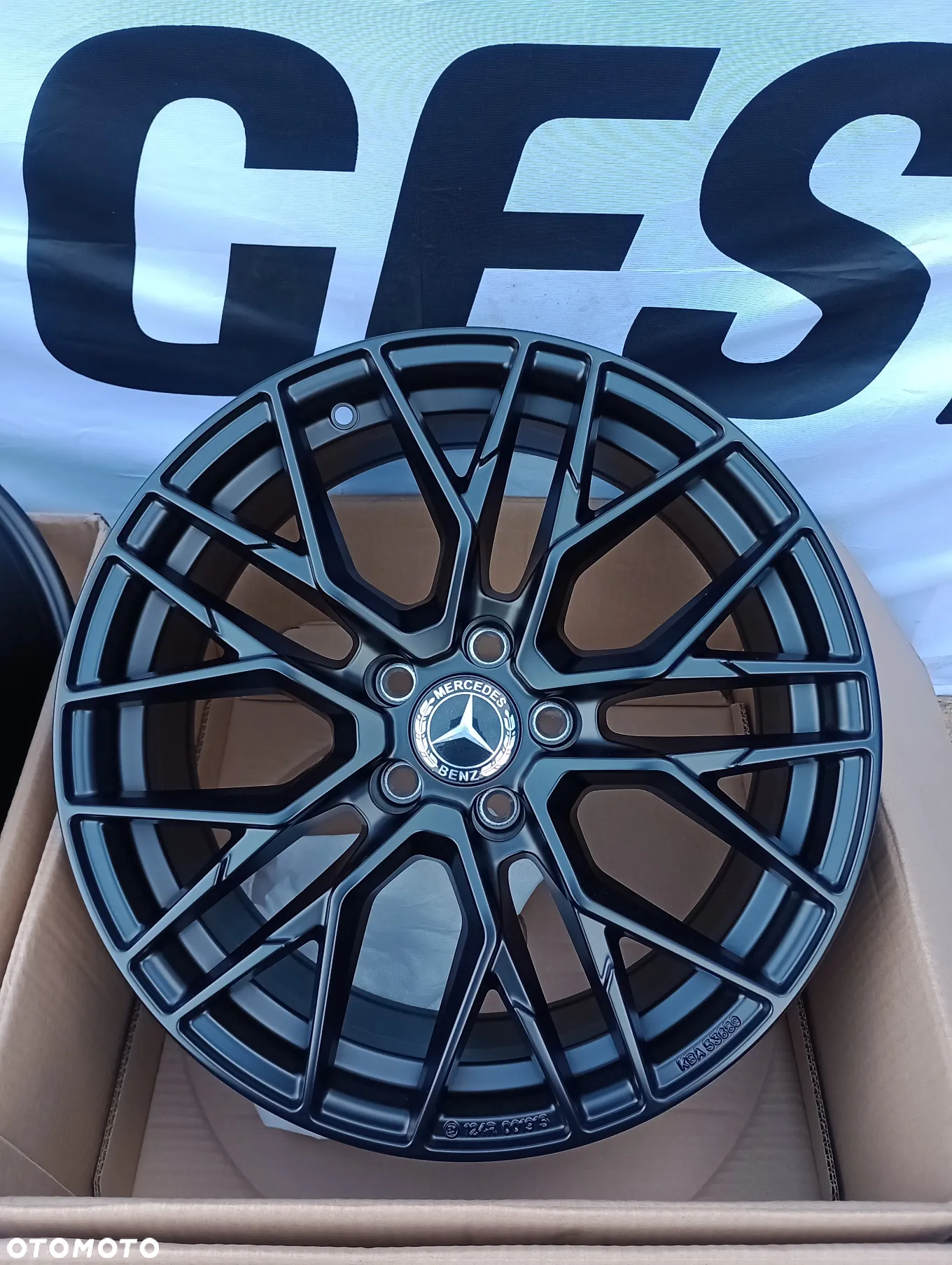 FELGI ALUMINIOWE 5x112 R18 8J ET30 MERCEDES CLA CLC CLE CLK CLS GLA GLC KLASA C E GLK S MAYBACH SL SLC SLK - 6