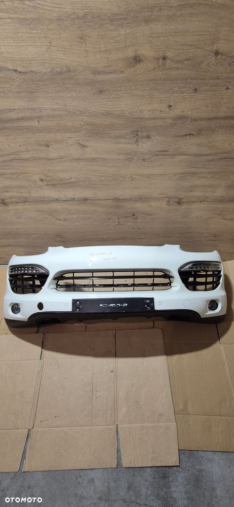 PORSCHE CAYENNE 2 II 7P ZDERZAK PRZÓD PDC 11r - 1