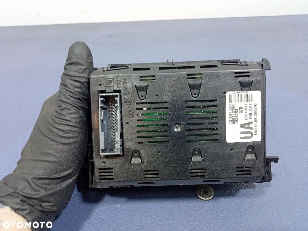 OPEL ZAFIRA B LIFT 08- RADIO FABRYCZNE CD30 MP3 WYŚWIETLACZ 13357123 - 12