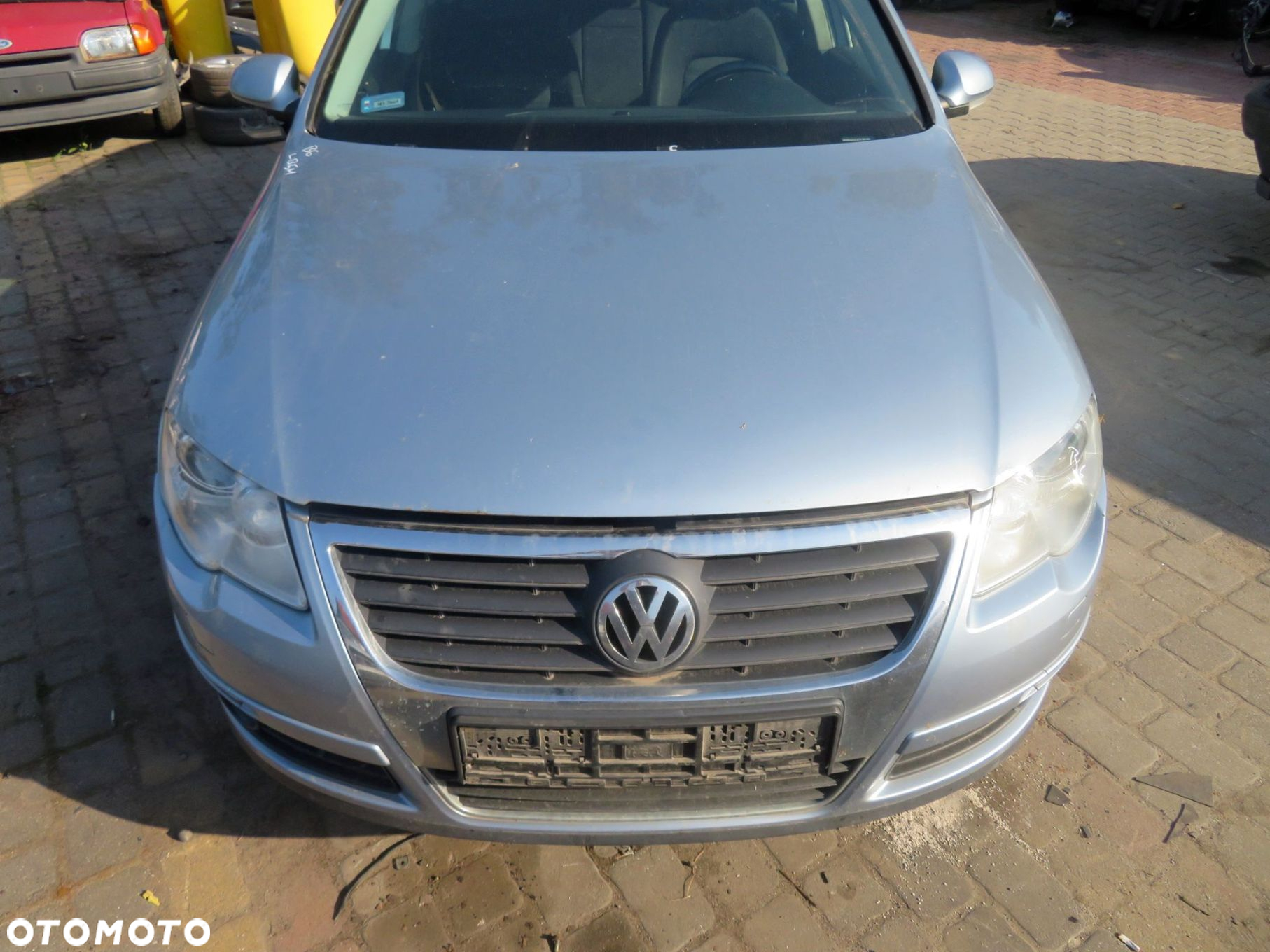 MASKA ZDERZAK BŁOTNIKI LAMPY PASSAT B6 LB5M  VOLKSWAGEN 2005-2010 SREBRNY PRZÓD KOMPLETNY - 2