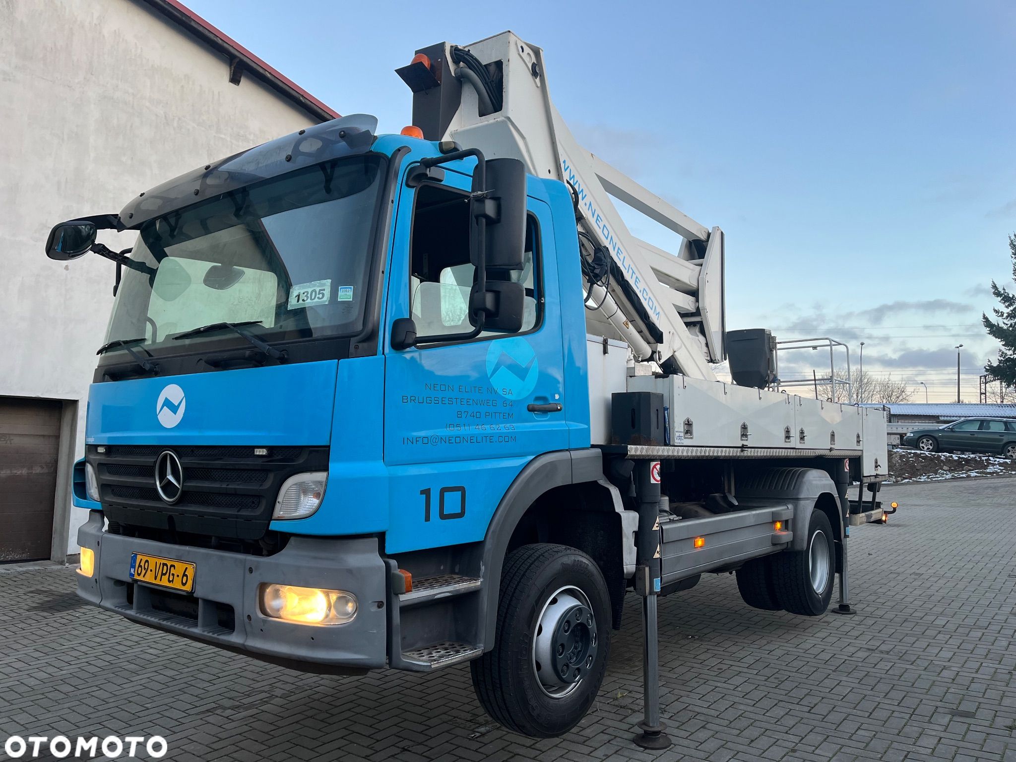 Mercedes-Benz Podnośnik Koszowy Zwyżka Gsr E290PX 29 Metrów Pełna Hydraulika !!! Jak Wumag Ruthmann Multitel Udt! Import ! - 1