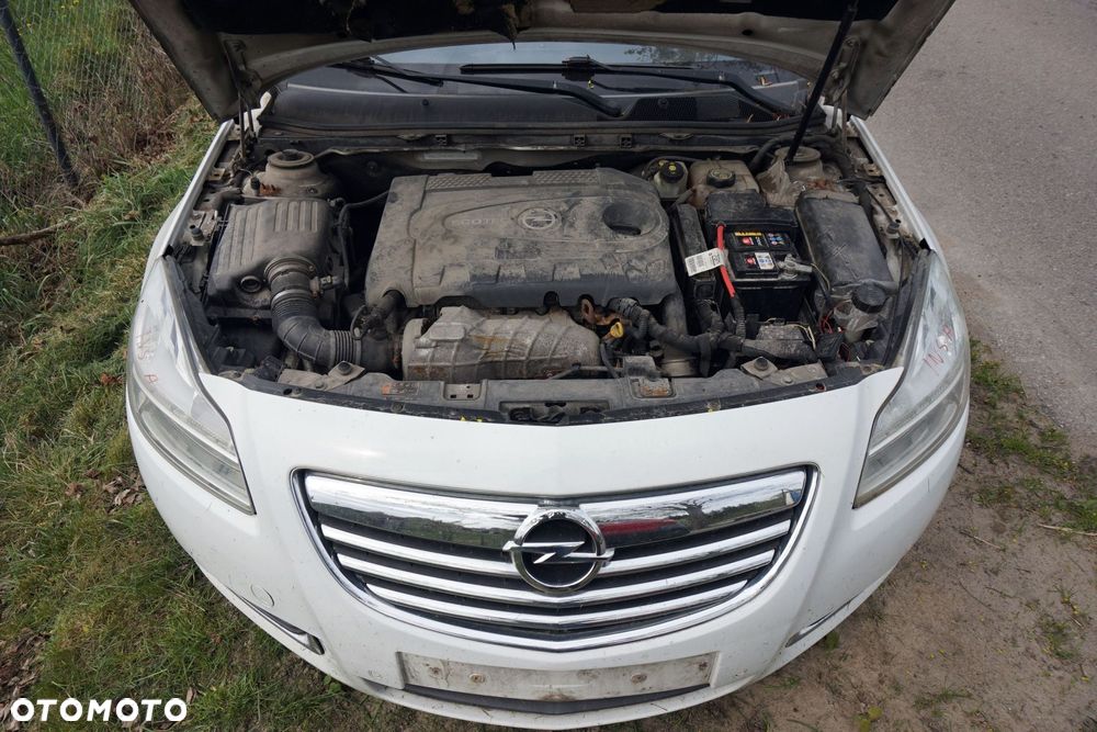 MASKA ZDERZAK BŁOTNIKI LAMPY INSIGNIA A I Z40R  OPEL 2008-2013 BIAŁY PRZÓD KOMPLETNY - 19