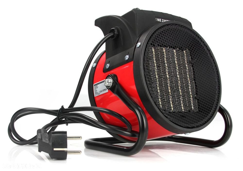 NAGRZEWNICA ELEKTRYCZNA DMUCHAWA 2KW FARELKA MOCNA - 3