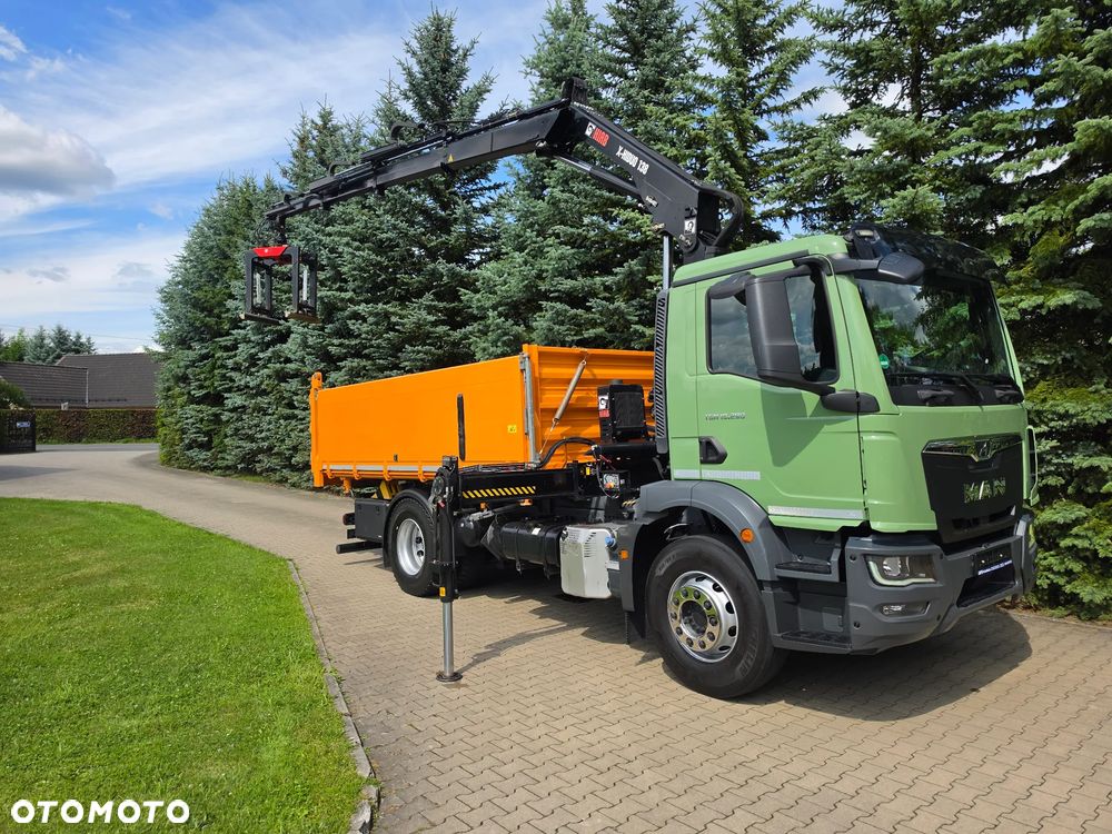 MAN TGM 18.290/3-str. wywrotka z HIAB 138 - 2