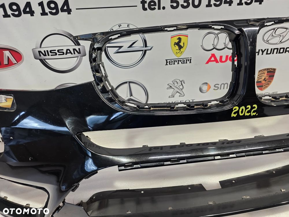 BMW X3 F25 LIFT 13- ZDERZAK PRZEDNI PRZÓD NA SPRYSKI + 6xPDC NR 51117338534 / 7338534 NR AUKCJI NZ2022 - 9