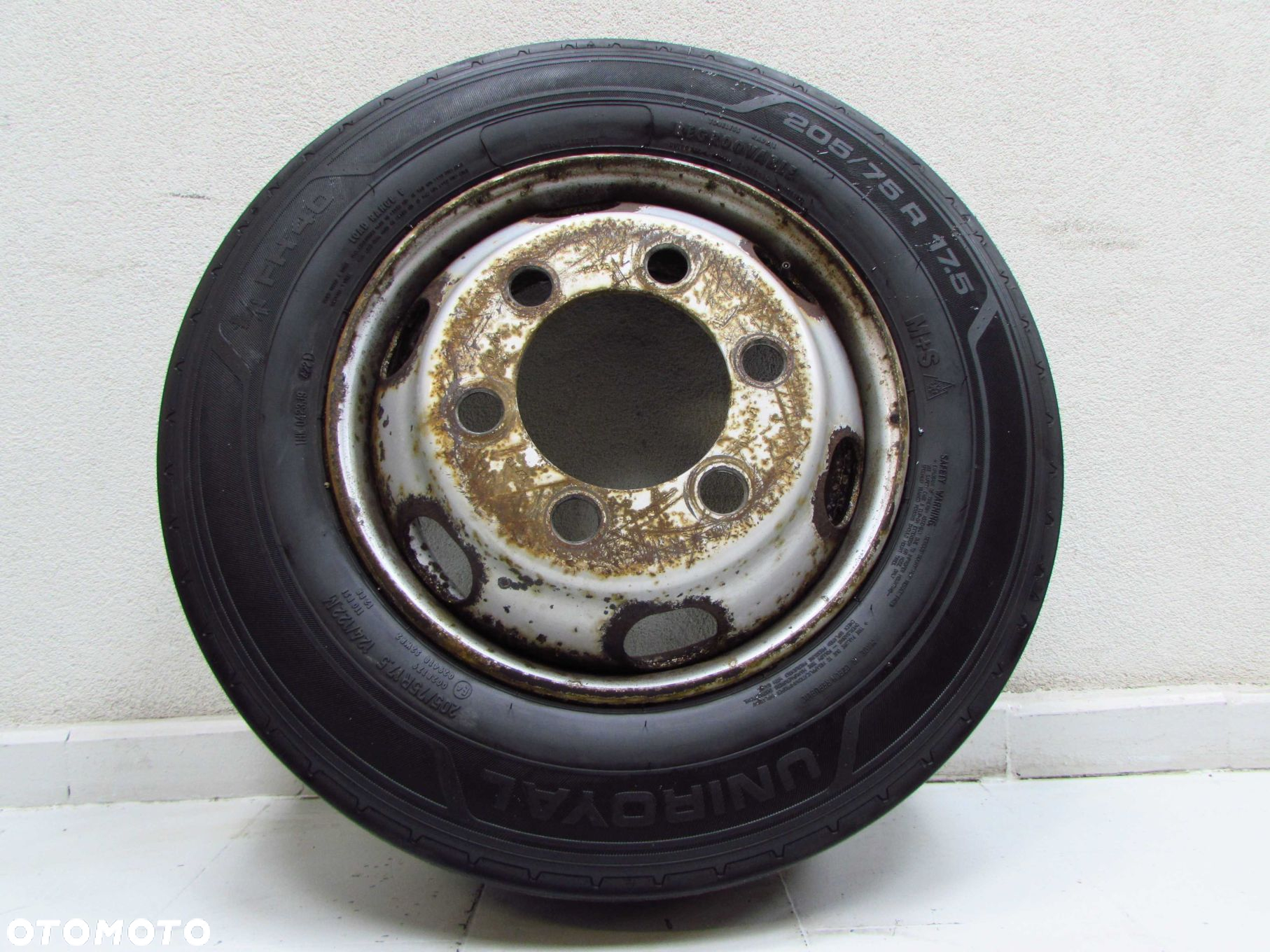 MITSUBISHI CANTER FUSO 7C 07-21 KOLO FELGA ZAPAS 6x220 17,5X6 205/75R17,5 - 2