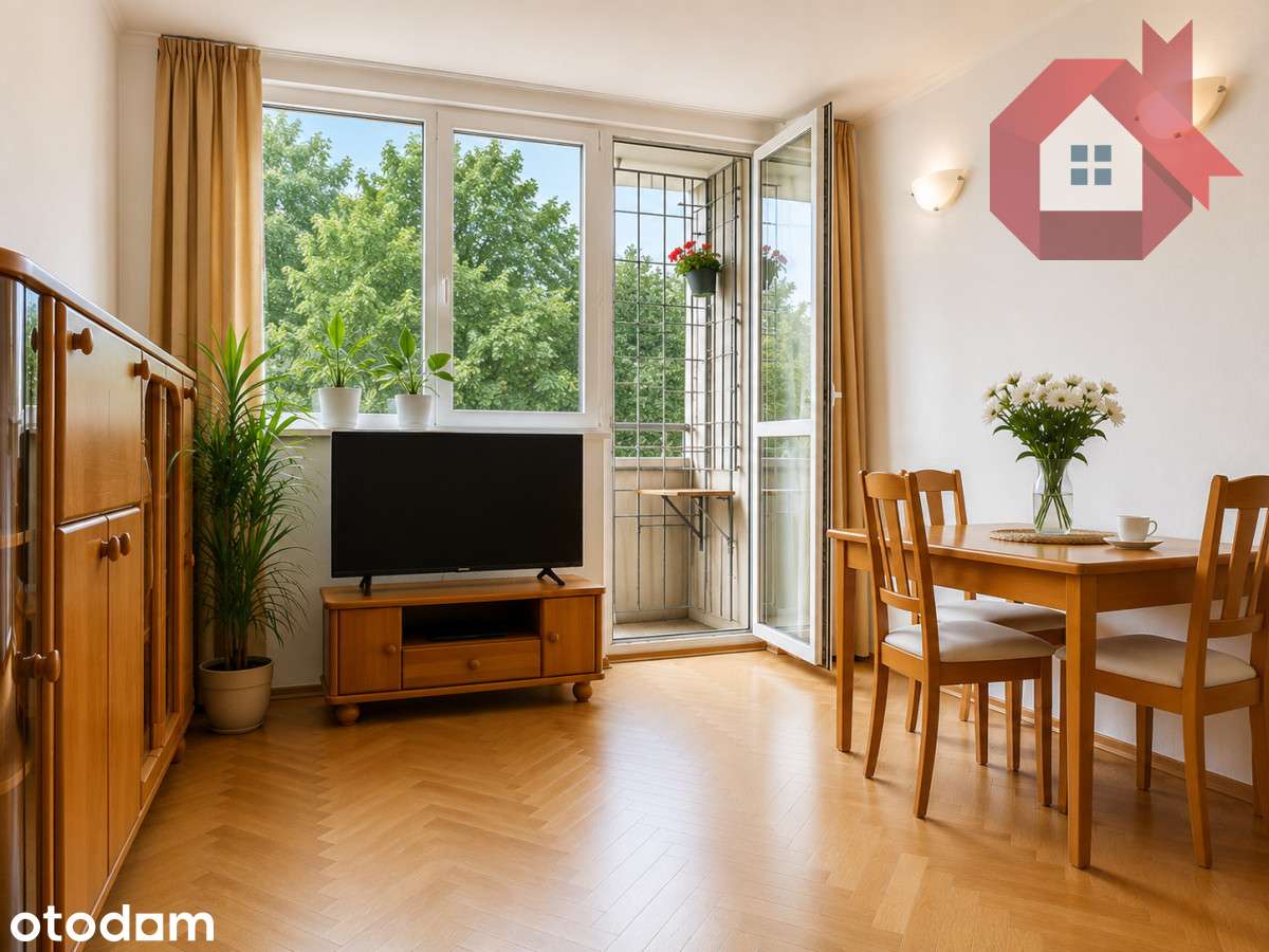 3 pokoje z loggią -1. piętro -z balkonem
