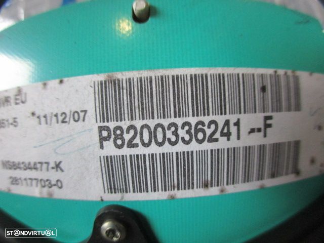 Quadrante 8200336241F RENAULT KANGOO 2008 1.5DCI 70CV 3P BRANCO KM/H DIGITAL RENAULT KANGOO 1 FASE 2  2007 1.5DCI 70CV 4P BRANCA - 5