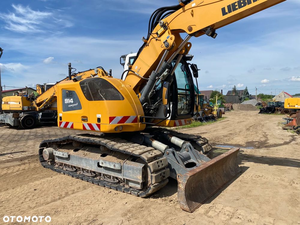 Liebherr R914 COMPACT, 7000 MTH, PŁUG, RAMIĘ 3X ŁAMANE, Z NIEMIEC, KRÓTKI TYŁ, GUMOWE KLEPKI, - 14