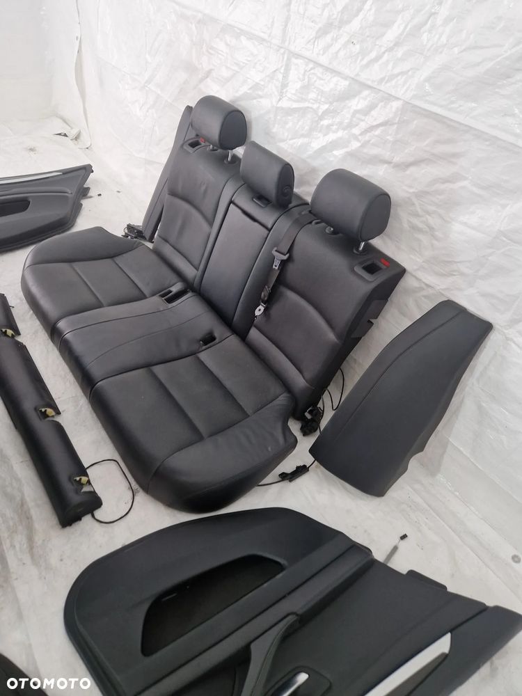 BMW F11 M5 Środek Mpakiet fotele kanapa boczki europa komplet full wentylowane grzane + tv - 8