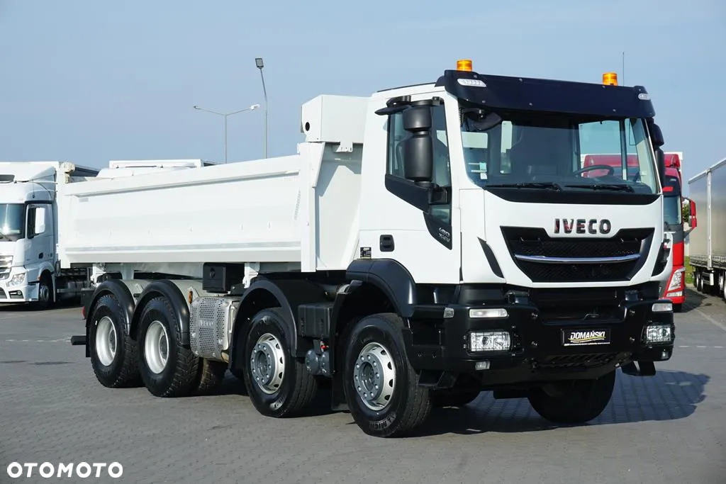 Iveco / TRAKKER / 480 / E 6 / WYWROTKA / 8 X 4 / HYDROBURTA / RETARDER - 29