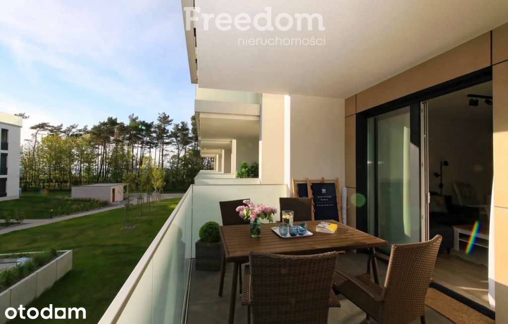 Apartament 50 m od morza, 2 pok z garażem