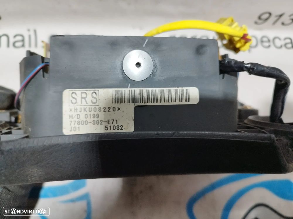 AIRBAG VOLANTE GUIADOR HONDA CRV CR-V I 1 MK1 RD 77800S02E71 - 6