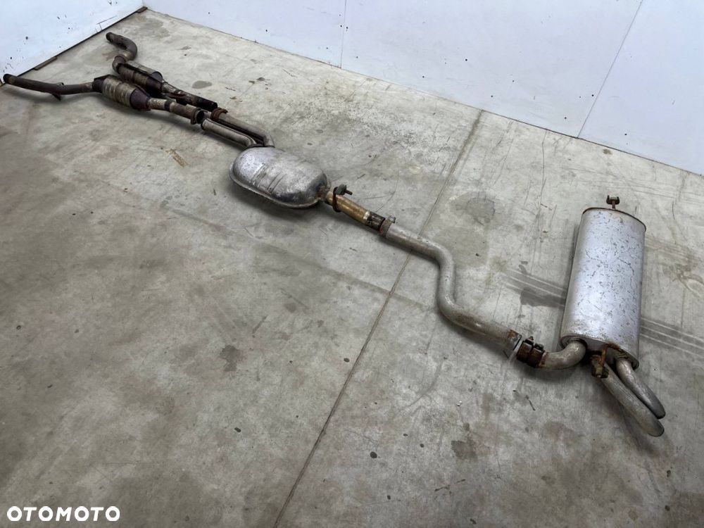 Wydech Mercedes w210 KOMBI 95-02r. 3.2 v6 benzyna KOMPLETNY tłumik katalizatory PEŁNE NIE WYBITE - 1