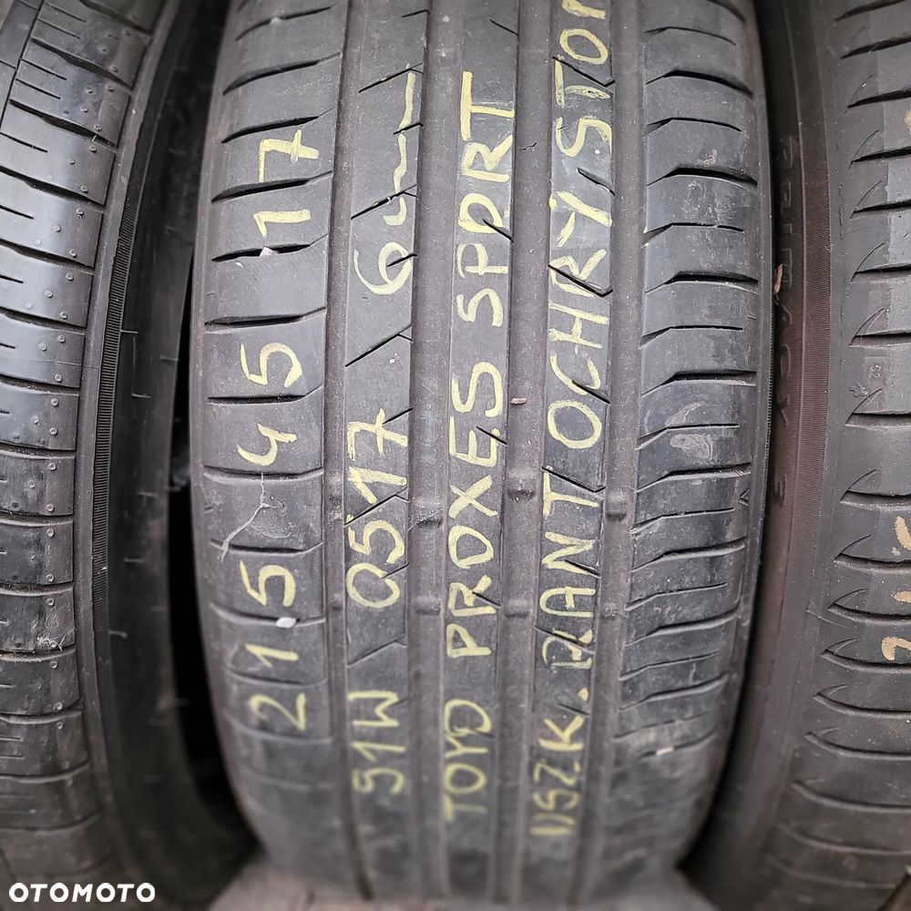 215/45R17 91W - TOYO PROXES SPORT 6mm - 1