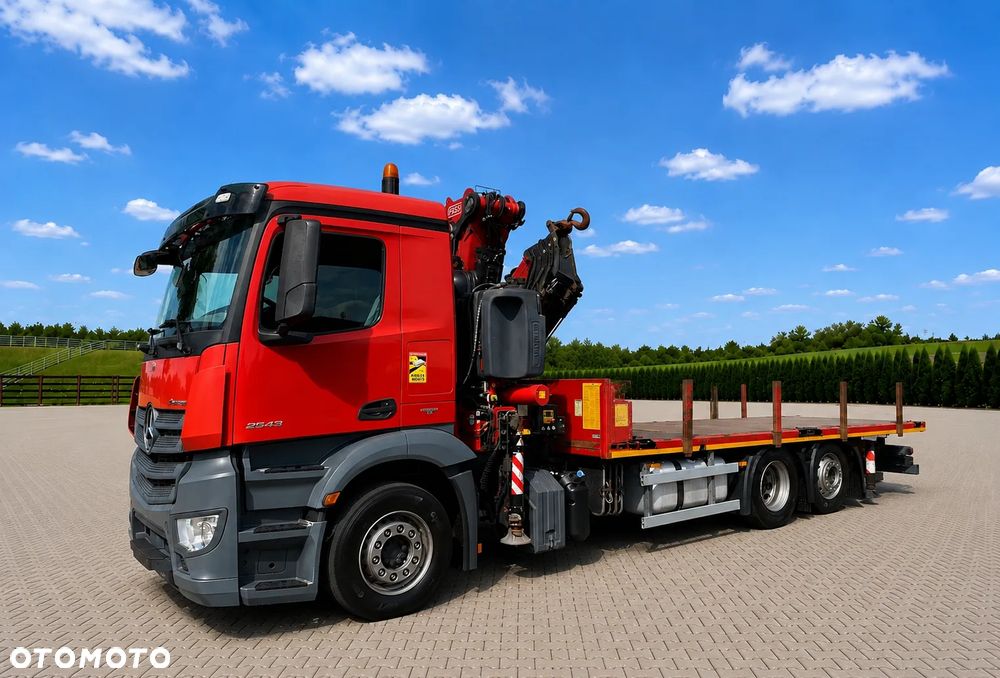 Mercedes-Benz Antos 2543 L 6x2 + HDS Fassi F455A.2.25 | 5x wysuw | Pilot - 1