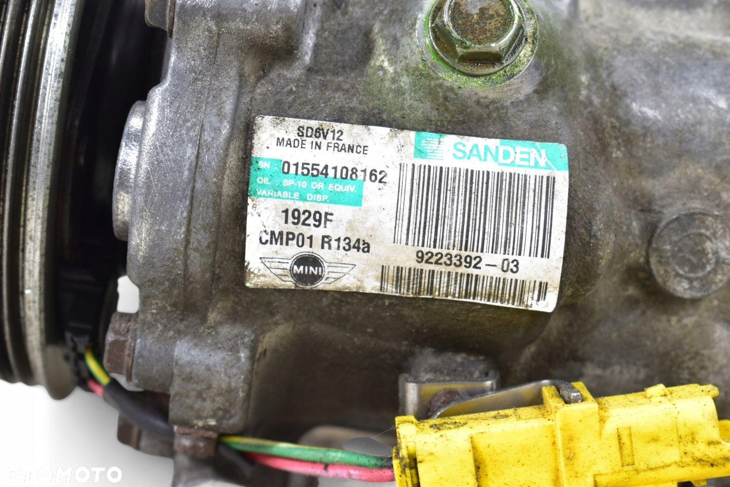 Sprężarka Klimatyzacji MINI R55 R56 R57 R58 R59 R60 R61 1.4 1.6 16V 9223392 - 3