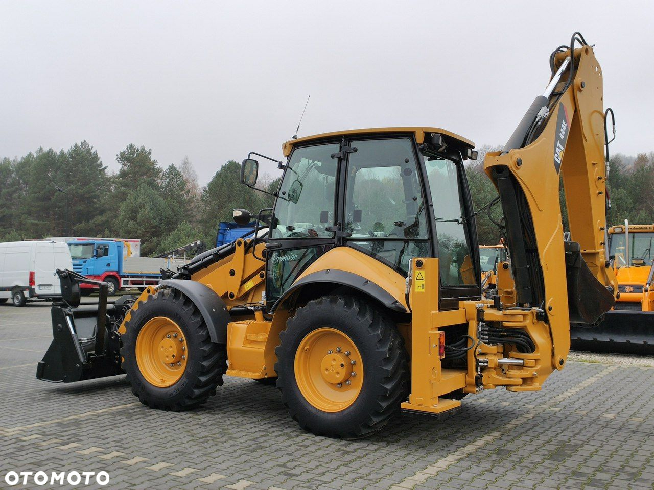 Caterpillar 444E Premier Sterowanie na Joystickach FULL OPCJA - 4