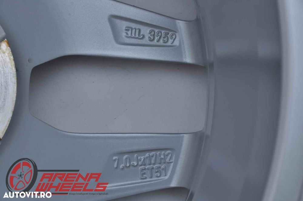 Jante Noi 17 inch Originale VW Golf 4 Bora New Beetle T-Cross Polo R17 - 7