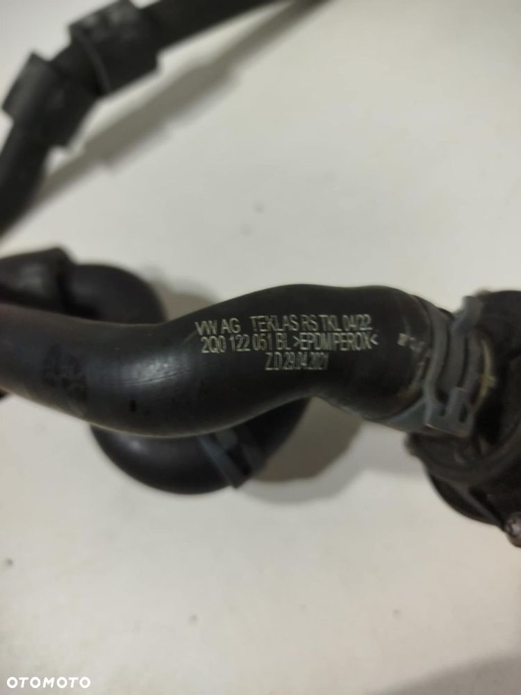 WĄŻ PRZEWÓD WODY SKODA AUDI SEAT 2Q01221051BL - 3