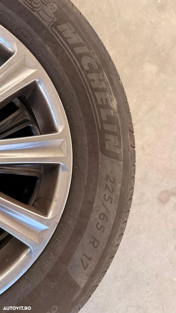 Jante ORIGINALE cu senzori si anvelope de VARA MICHELIN 225/65/R17 ptr LEXUS RX 450H - 7