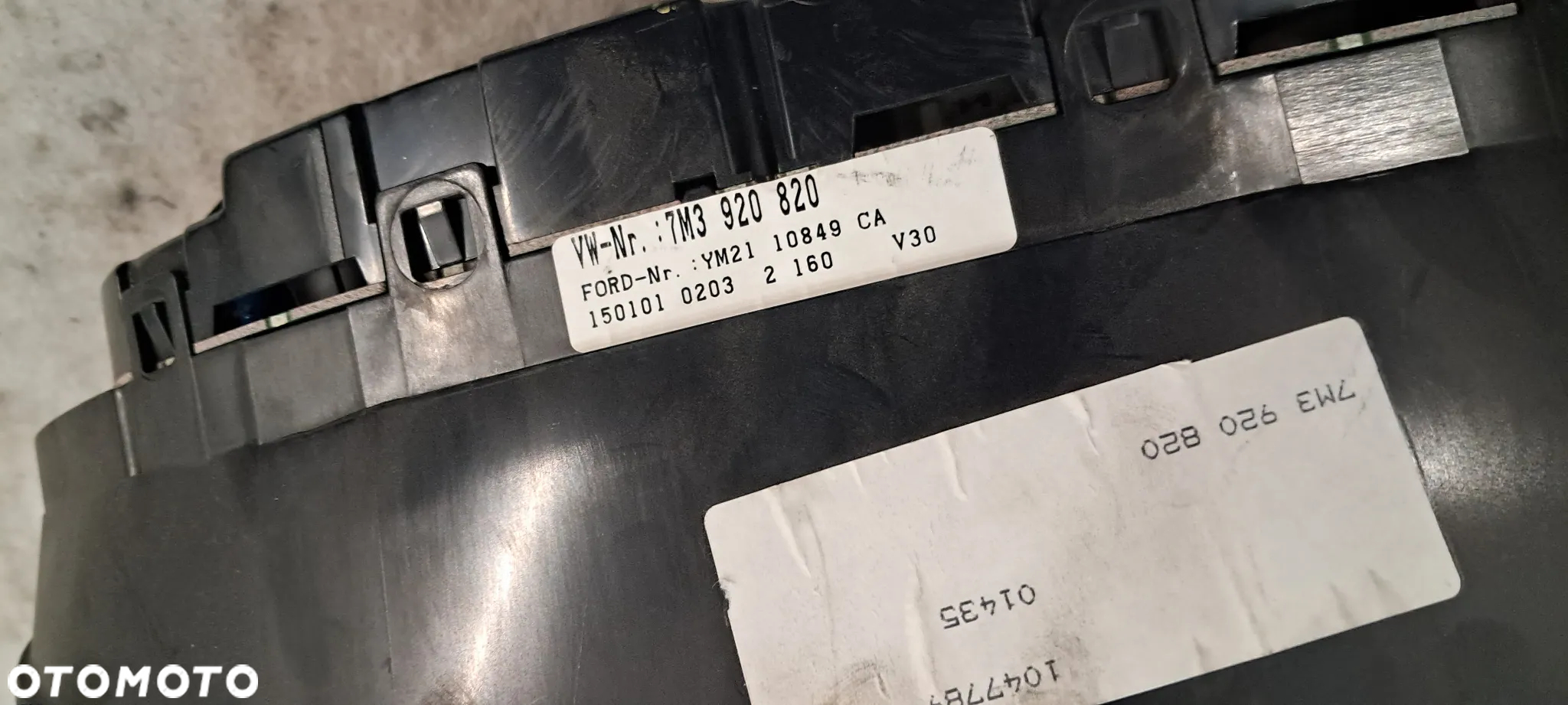 Licznik Zegar Benzyna 7M3920820 Sharan Alhambra Mk1 Lift - 6