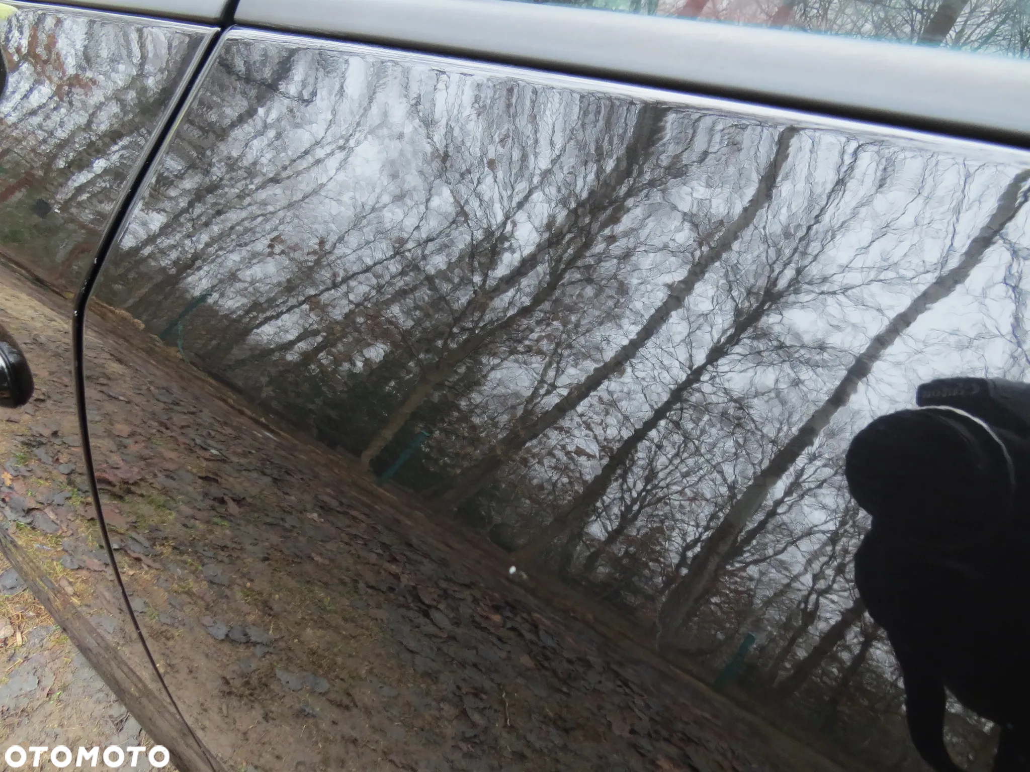 DRZWI LEWY TYŁ TYLNE 717-46 ONYX BLACK VOLVO S60 II 10-18 - 7