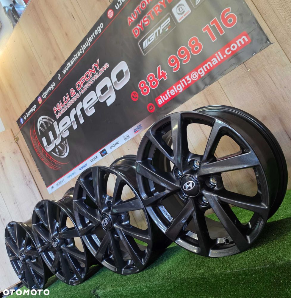 Nowe alufelgi Hyundai 16x5x114,3 - Elantra, i30, Ioniq, ix20 ix35 Kona Tucson - 6