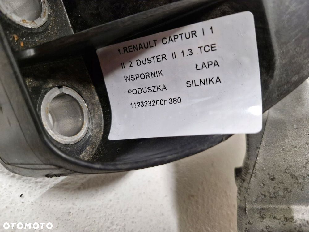 renault captur i 1 ii 2 duster ii 1.3 tce wspornik łapa poduszka silnika - 4