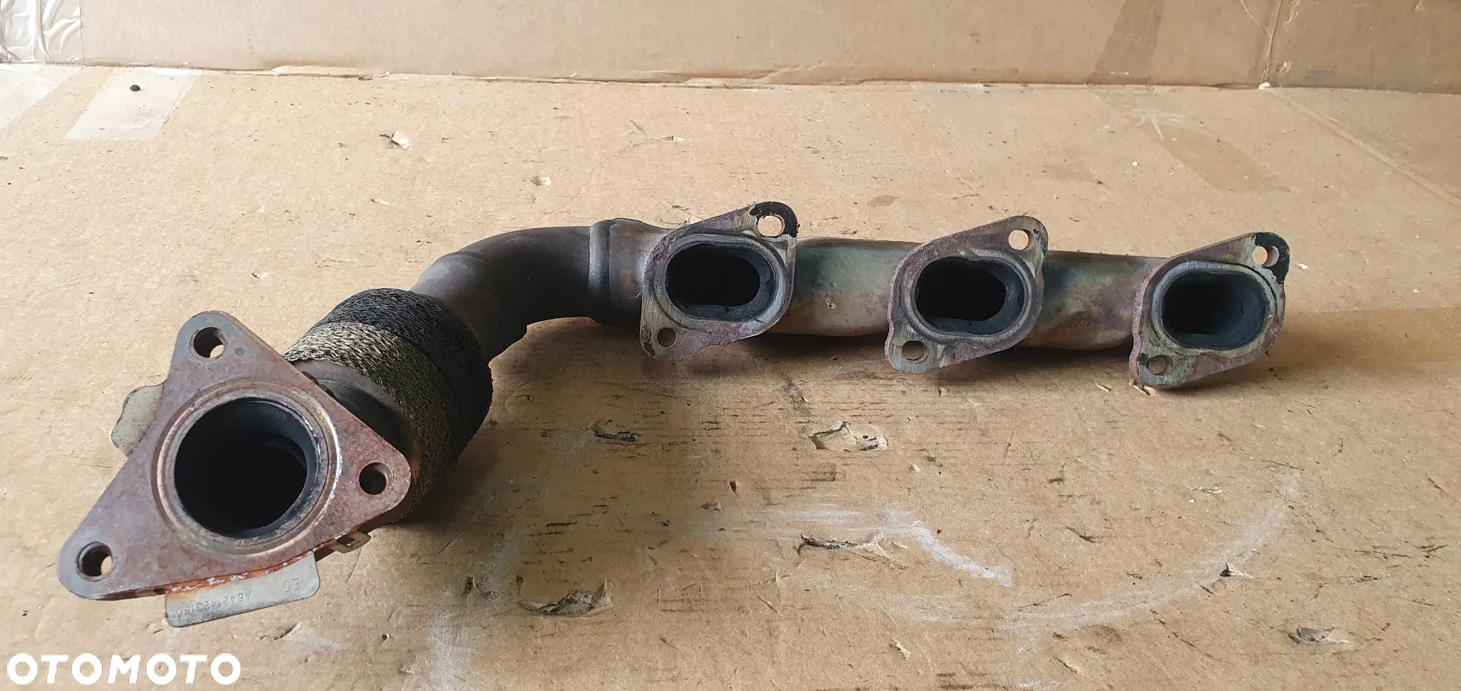 Kolektor wydechowy lewy Mercedes ML W164 3.0 CDI A6421420102 - 4