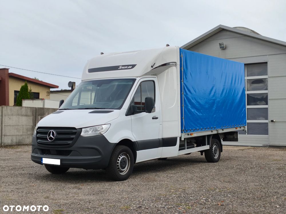 Mercedes-Benz SPRINTER 317 8EP SPOJTRAK TWINCAB GWARANCJA ASO SALON PL BEZWYPADKOWY FV23% REG. WYSOKOŚCI MASTER MOVANO - 8