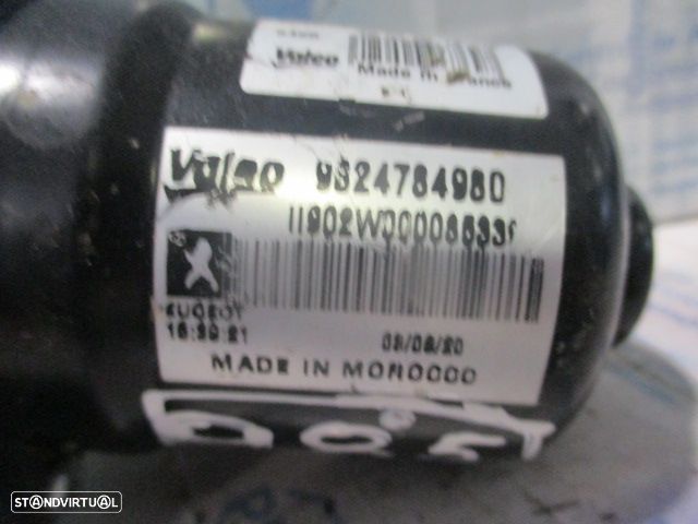 Motor Limpa Vidros Frente 9824784980 OPEL CORSA F 2020 1.5CDTI 100CV 5P Preto FRT VALEO - 2