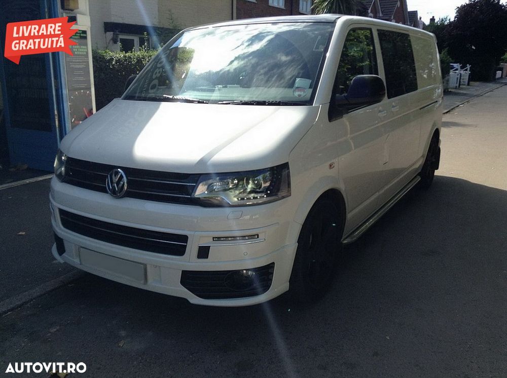 Lumini de zi LED DRL VW Transporter Multivan Caravelle T5.1 Facelift (2010-2015)- livrare gratuita - 8