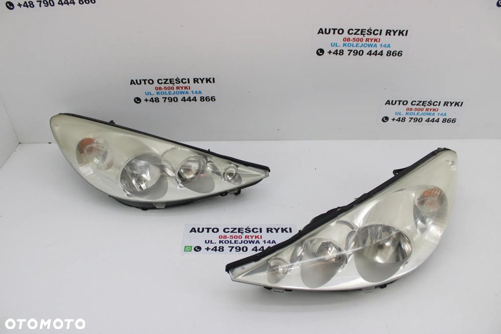 Peugeot 206+ Plus Lampa Przód Lewa Prawa EU - 3