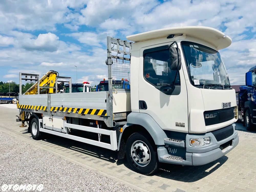DAF DAF DAF LF CF 55.180 / 13 ton DMC / 104 tys km !!! / HDS żuraw dzwig kran Krane - 2