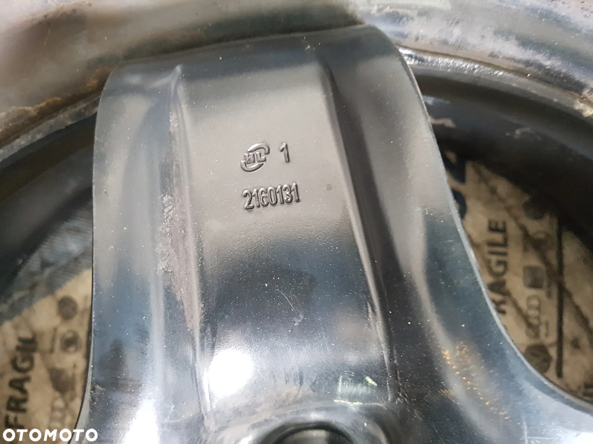 FELGI STALOWE STRUKTURALNE KOŁPAKI OPEL  5x110 6,5JX16 ET39 ASTRA H MERIWA B ZAFIRA B VECTRA C - 15