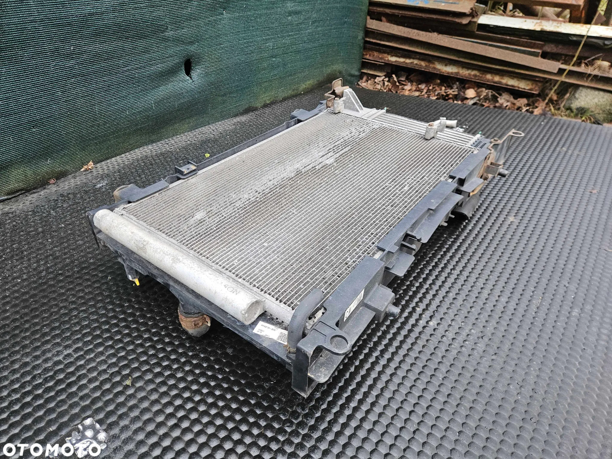 Chłodnica Wody Plynu Klimatyzacji Intercooler Wentylator 1.4 D4D Toyota Auris 1 I Lift 2011r - 16
