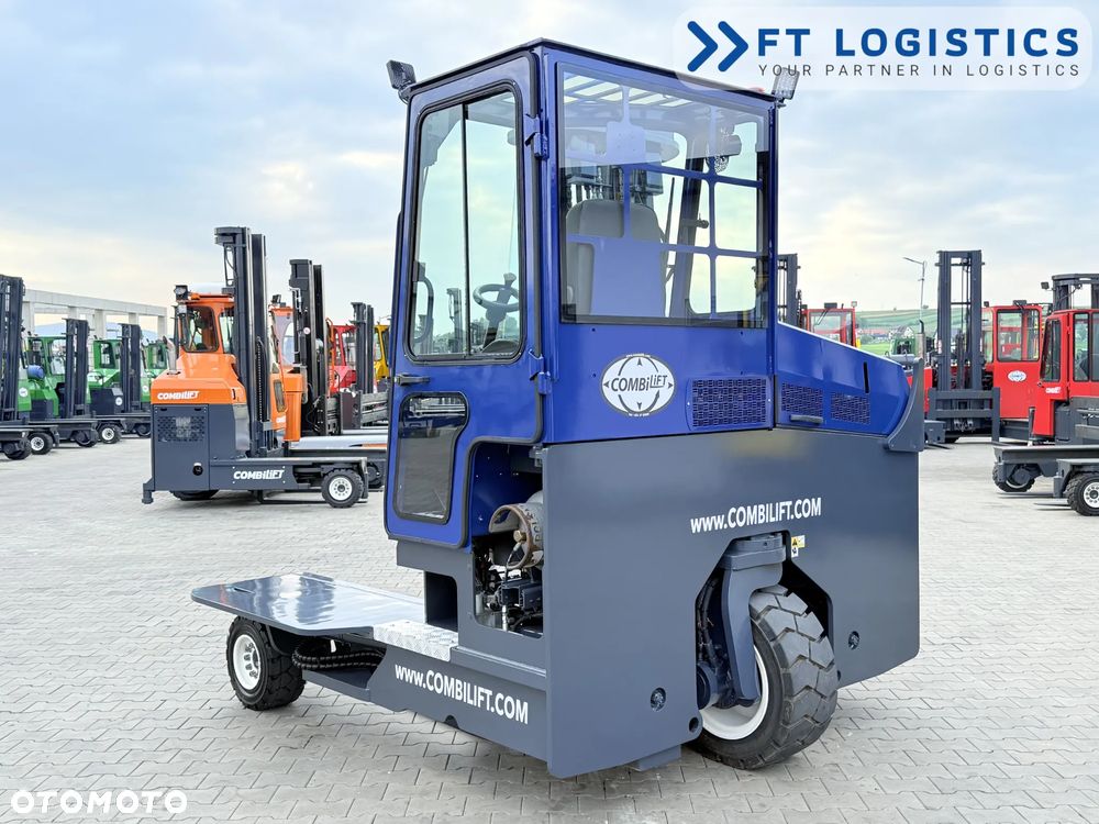Combilift WÓZEK CZTEROKIERUNKOWY - WIELOKIERUNKOWY | COMBILIFT C4500S | GAS | TRIPLEX 5550MM | POZYCJONER WIDEŁ | WOLNY SKOK | NOWE OPONY | PO SERWISIE | STAN IDEALNY | Szeroka oferta wózków czterokierunkowych i bocznych, dopasowanych do różnorodnych potrzeb i zastosowań - 10
